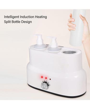 Qcwwy Lotion Warmer Heater - Electric 300ml Aluminum Alloy Massage Oil Warmer (EU Plug 220V) for Home Use - Buy Online on GoSupps.com