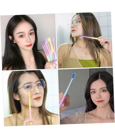 Gatuida 8pcs Ice Cream Toothbrush Set - Sensitive Bristles for Gentle Cleaning - Best Plastic Toothbrush for Men - Buy Online on GoSupps.com