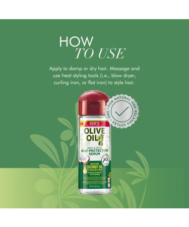 ORS Olive Oil Heat Protection Hair Serum - Protects Against Heat Damage - Buy Online on GoSupps.com