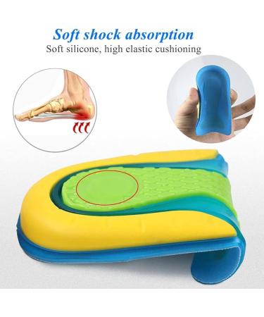 Gel Insole Silicone for Men & Women - Heel Cushion Inserts for Foot Pain Relief & Spur Support - High Heel Shoe Pads - Buy Online on GoSupps.com