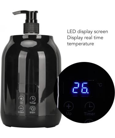 Essential Oil Heater with LED Display & Adjustable Temperature - Single Massage Oil Bottle Warmer - Buy Online on GoSupps.com