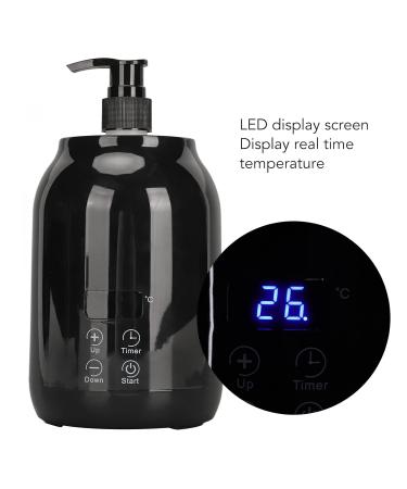 Single Bottle Massage Oil Warmer with LED Display & Temperature Control - Perfect for Creams (US Plug) | International Shipping Available - Buy Online on GoSupps.com