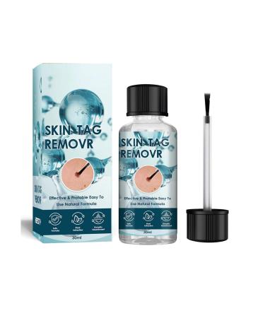 Skin-Tag-Remover Wart & Mole Remover Lotion Natural Skin Tag Mole Removal Skin Tag Corrector Easy to Apply Fast-Acting Suitable for Face and Body (1 * 30ML) 1*30ML