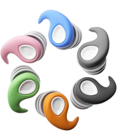 Ear Plugs Soft Silicone Noise reducing Reusable Earplugs for Sleeping Work Studying Travel Shooting and More 1 Pair - Buy Online on GoSupps.com