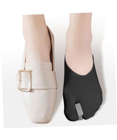 Mobestech 4 Pairs Bunion Separators & Boat Socks - Portable Straightener & Stretcher for Bunions | Corrective Stockings & Splitters - Buy Online on GoSupps.com