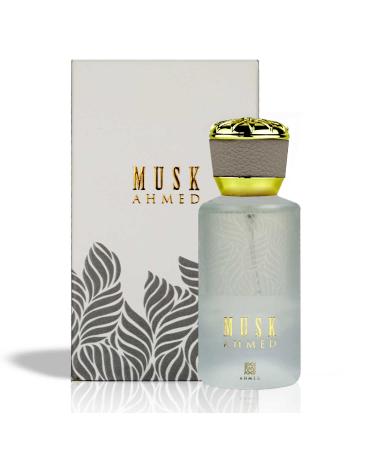 AHMED Musk EDP 50ML a Sensual Fragrance for Women and Men with Oriental Musk Citrus Floral Rose and Jasmine by Al Maghribi Arabian Oud and Perfumes Dubai - Buy Online on GoSupps.com