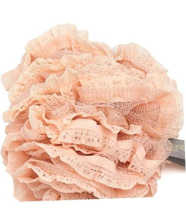 FOMIYES Exfoliating Sponge Bubble Pouf - Body Wash Loofah Shower Scrubber for Delicate Skin - 1 Count - Buy Online on GoSupps.com