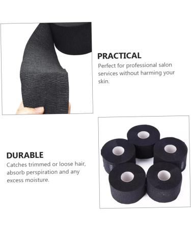 KALLORY 10pcs Hairdressing Neck Paper Stretchy Paper Neck Band Stretchy Neck Bands Disposable Scarf - Buy Online on GoSupps.com
