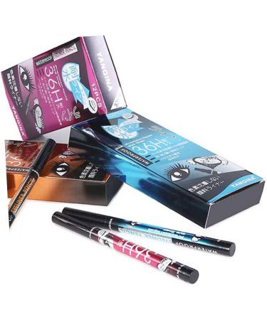 Beavorty Black Waterproof Eyeliner Liquid Eyeliner Women Eyeliner Colorful Eyeliner No Smudge Waterproof Pen 1 count (Pack of 1) As Shown - Buy Online on GoSupps.com