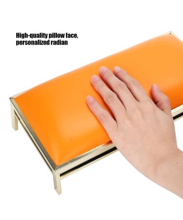 Hand Cushion for Manicure - Removable Nail Art Pillow with Metal Frame | Waterproof PU Leather Arm Holder Pad for Beauty Salons - Buy Online on GoSupps.com