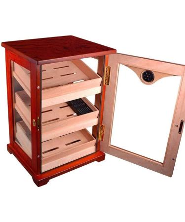 MOLVUS Cigar Box Cigar Cabinet-Cigar Humidifier Three-Layer Box Large Capacity Cigar Box Cigar Moisturizing Cabinet Decorative Box - Buy Online on GoSupps.com