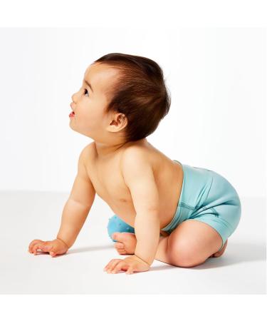 Splash About Happy Nappy Duo 4-5 Years in Pistachio - Leak-proof Swim Diaper for Toddlers - Buy Online on GoSupps.com
