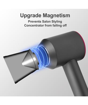 Salon Styling Concentrator Attachment for Dyson Supersonic Hair Dryer - High-Velocity Airflow Easy to Use Compatible with HD01 HD02 HD03 HD04 HD08 HD15 - Grey - Buy Online on GoSupps.com
