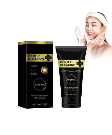 HASAIKA Facial cleanser brightening cleanser gentle non-irritating cleanser that deeply cleanses and brightens the skin and is suitable for all skin types. (100 g)