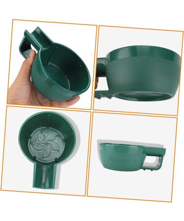 Iwowhero Shaving Soap Handle Bowl - Decorative Foam Shell Container for Sensitive Skin Men | International Shipping - Buy Online on GoSupps.com