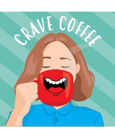 Crave Beverages Mint Mocha Coffee Pods for Keurig K Cup Brewers 100 Count - Buy Online on GoSupps.com