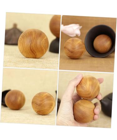 FOMIYES 6 STK Massage Globe & Hand Massager | Wooden Massage Balls for Body & Foot Relief | Optimal Fitness Tool - Buy Online on GoSupps.com