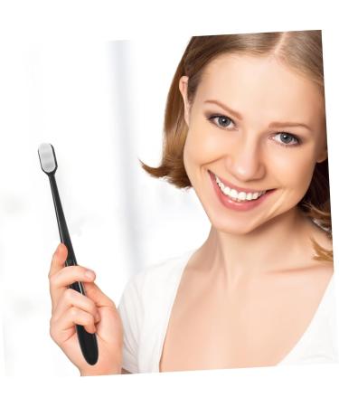 Frcolor 8pcs Extra Soft Natural Bristle Toothbrushes - Super Soft Adult Travel Cleaning Brush - Buy Online on GoSupps.com