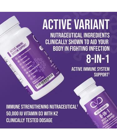 CVD Labs Immune Support Supplement - Vitamin D3, Vitamin C, & Zinc - 30 Capsules - Buy Online on GoSupps.com
