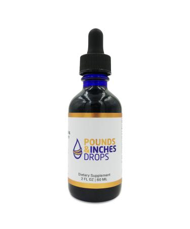 Pounds and Inches Drops for Weight Loss 2 Oz. Bottle 2 Fl Oz (Pack of 1)
