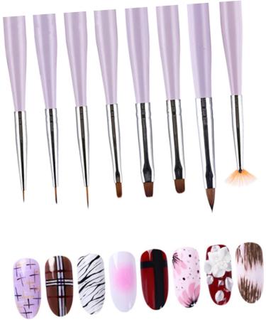 FRCOLOR 1pc Manicure for Nails Nail Gel Nail Kit Gel Nails Gel Nail Art Pen Nail Art Brush Nail Pen Crystal Tool Size 6 As Shown - Buy Online on GoSupps.com