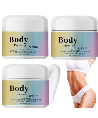 Firming Body Cream - Firming Anti-Cellulite Cream for Belly, Thighs and Buttocks, Moisturizing Firming Lotion with Powerful Natural Ingredients (3)