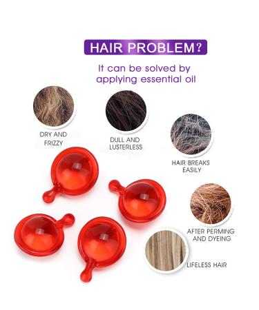 Hair Care Vitamin Capsules for Damage Repair & Frizz Control - Moisturizing Essential Oil for Elasticity & Strength - Buy Online on GoSupps.com
