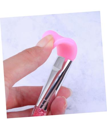 Didiseaon 1pc Brush Silicone Makeup Brush Facial Brush Facial Applicator Pink - Buy Online on GoSupps.com