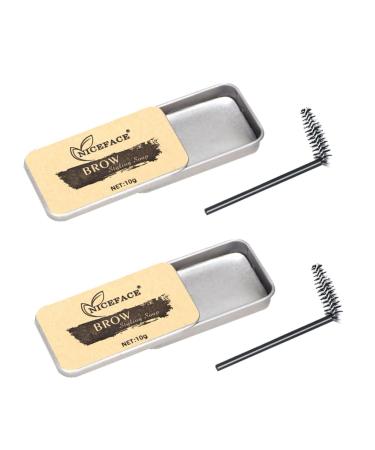 VINTORKY 2 Sets Eyebrow Soap Brow Shaping Woman Brow Soap Eyebrow Cream Eyebrow Styling Cream Gel Texture