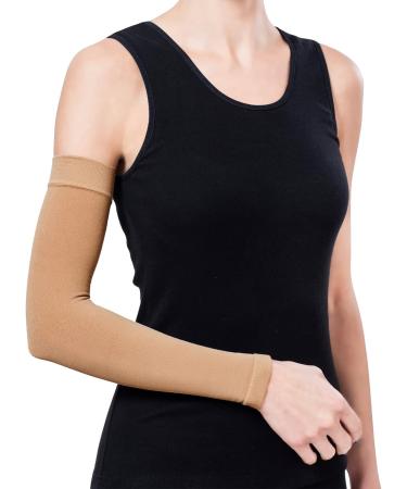 23-32 mmHg POST MASTECTOMY Compression Sleeve without Gauntlet Medical Class 2 (II) Arm Anti Swelling Support Lymphedema Edema Medium - Buy Online on GoSupps.com