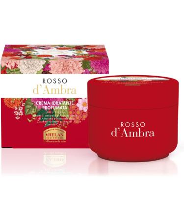 Helan Rosso d'Ambra - Gift Set Women with Shampoo & Body Wash with Vitamin C 200 ml + Scented Moisturising Body Cream for Dry Skin with Sweet Almond Oil 200 ml - Made in Italy Gifts for Women - Buy Online on GoSupps.com