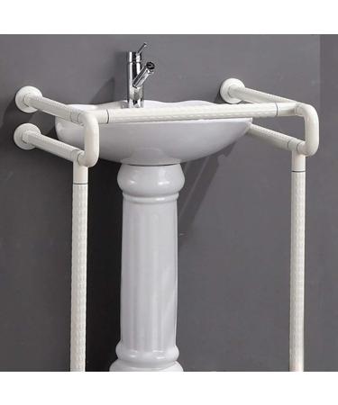 Grab Rail Bathroom Safety Frame Handrail Shower Elderly Disabled Wash Support Non-Slip Rail Toilet Wash Basin Safety Handrail Safety Handle and Rail for Lavatory - Buy Online on GoSupps.com