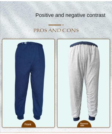 Buy Waterproof XL Diaper Pants for Elderly | Washable Cotton Urine Inlays for Men & Women | Ideal for Paralyzed & Bedridden - Buy Online on GoSupps.com