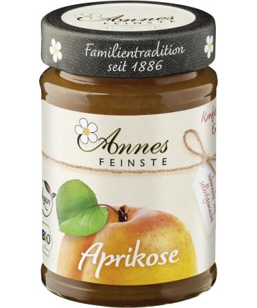 Annes Feinste Extra Organic Apricot Jam (2 x 225 g)