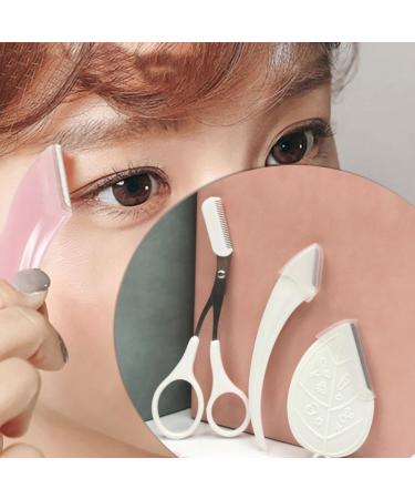 3-Part Eyebrow Trimmer Set | Facial Razors & Comb - Perfect for Women - Buy Online on GoSupps.com