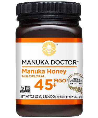 Manuka Doctor Manuka Honey Multifloral MGO 45+ 1.1 lbs (500 g)