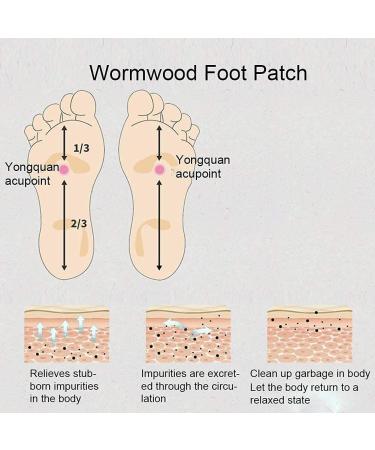 50 Pieces Detox Foot Pads - Adhesive Detoxification Plasters for Foot Care & Wellness - Buy Online on GoSupps.com