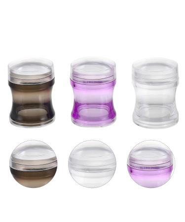 Lurrose 3 Sets Nail Art Silicone Stamp Kit - French Tip Nail Printer & Seal with Frosted Scraper for Perfect Manicures - International Shipping Available - Buy Online on GoSupps.com