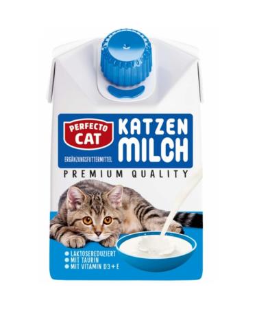 Perfecto Cat Premium Cat Milk - 200ml x 6 | Buy Internationally | Healthy Cat Treats - Buy Online on GoSupps.com