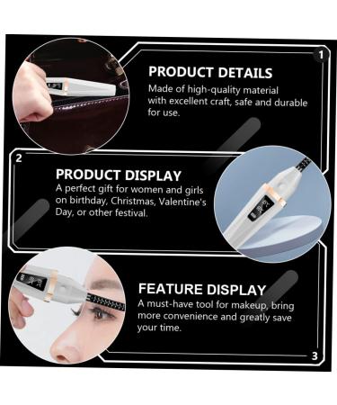 DOITOOL Eyelash Curler Lash Curling Tools Lash Tool Beauty Salon Supplies Electric Tool Eyelash Beauty Tool Power Tools Electric Lash Curler Abs Miss Curling Iron Mini White - Buy Online on GoSupps.com