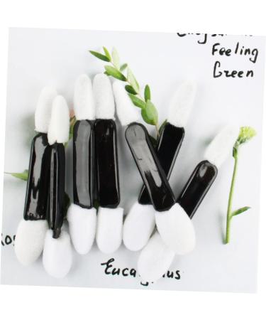 FOMIYES EyeShadow Sponge Applicator 50pcs Makeup Sponge Eyeshadow Eye Shadow Applicator Makeup Brush Double Sided Lipstick M White - Buy Online on GoSupps.com