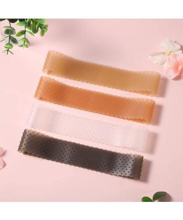 Sweatproof Silicone Wig Grip Headbands & Nylon Caps Set - 12 Pcs | Non-Slip & Adjustable | Perfect for Women's Sport, Yoga & Cosplay - Buy Online on GoSupps.com