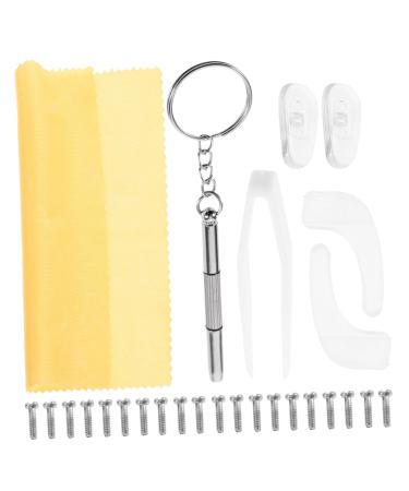 Gleavi 1 set of glasses spare parts glasses cushion anti-nose glasses accessories glasses accessories glasses nasal cushions for glasses sunglasses supply nasal pads tweezers