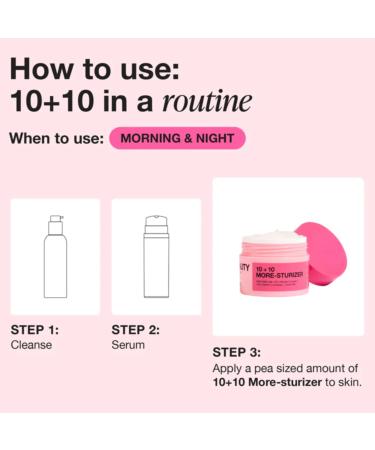 Innbeauty Project 10+10 Daily Moisturizer with 10% Vitamin C + 10% Peptide Complex + Ceramides 1.7 OZ (50ml) 1.7 Fl Oz (Pack of 1) - Buy Online on GoSupps.com