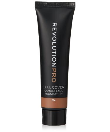 Revolution Pro Full Cover Camouflage Fond de Teint F14 25ml 25 ml (Lot de 1) F14.