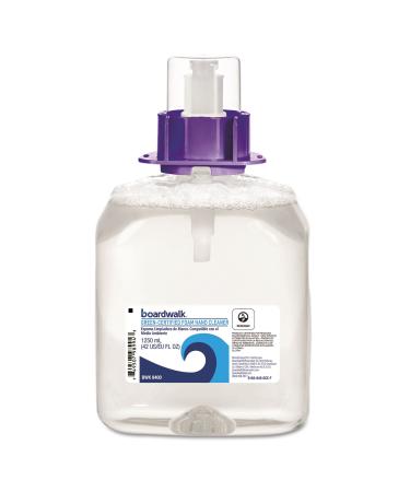 Boardwalk 8400 Green Certified Foam Soap Fragrance Free 1250mL Refill 4/Carton