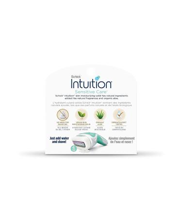 Schick Intuition Women Razor Refill Cartridges 6 Count Pack of 2 - Sensitive (Aloe) Renewing Moisture - Buy Online on GoSupps.com