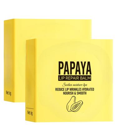 Beslibate Natural Lip Mask Moisturizing Non-Adhesive Vegan & Cruelty Free Lip Mask Lip Care Suitable for All Tastes of Human Papya (6)