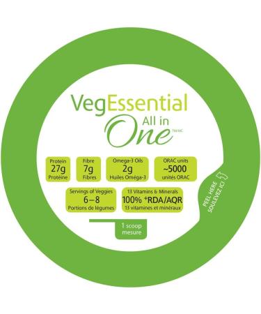 VegEssential All-In-One Vegan Protein Greens Powder 840 g - Unflavoured | Complete Nutrition Blend with Vitamins & Minerals - Buy Online on GoSupps.com
