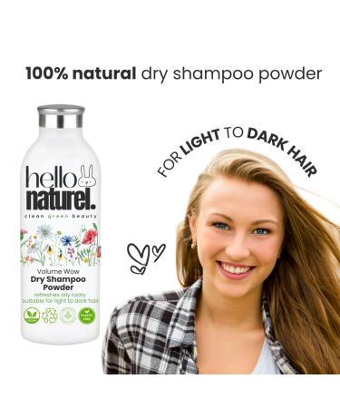 Dry Shampoo Powder | Benzene Free & Non-Aerosol | 100% Natural Vegan Formula | Large Size | Long Lasting & Recyclable | Shop Internationally - Buy Online on GoSupps.com